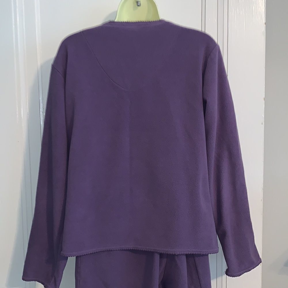 Knit-Knit Purplefleeceloungeoutfit View 5